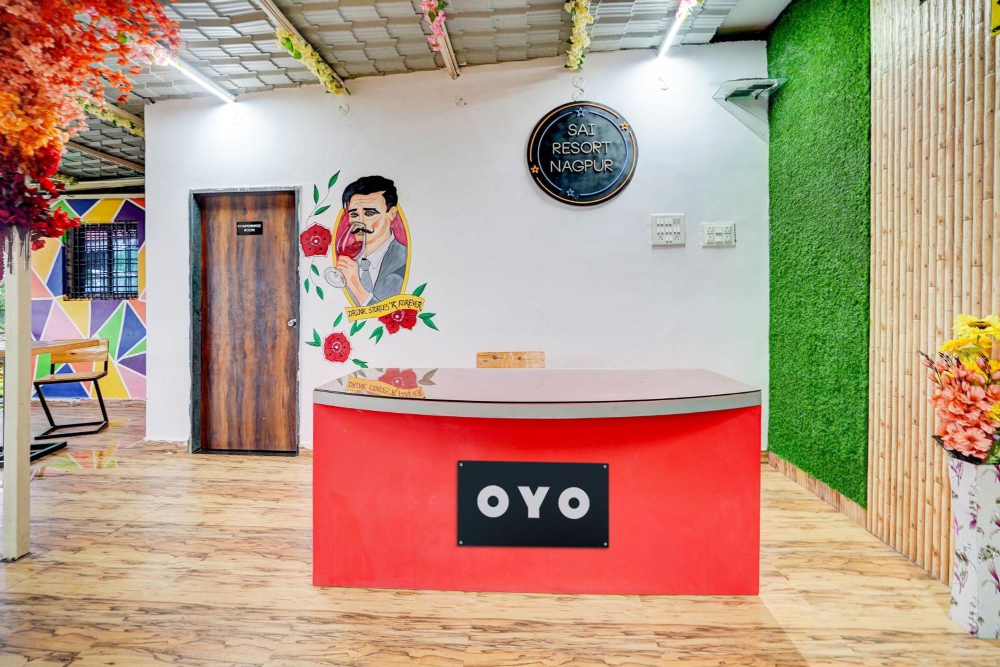Hotel O New Sai Resort Nagpur Esterno foto