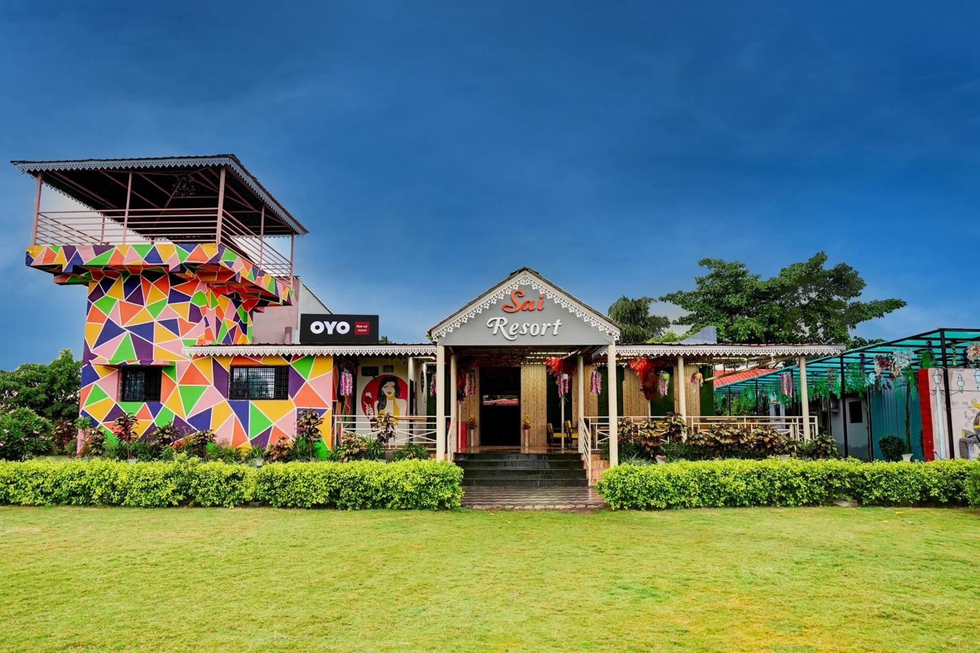 Hotel O New Sai Resort Nagpur Esterno foto